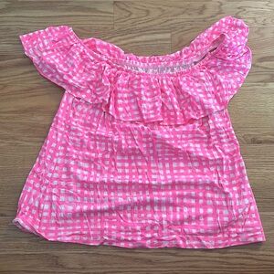 Lily Pulitzer off the shoulder top Size XL